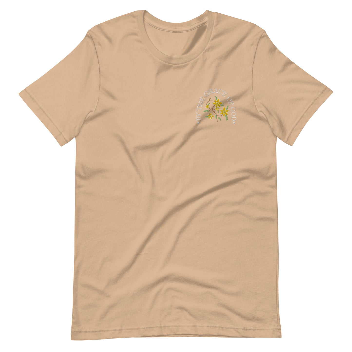 BY THE GRACE OF GOD (EMBROIDERED)LIGHTWEIGHT TEE