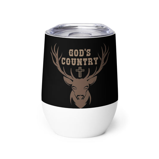 GOD’S COUNTRY DRINK TUMBLER