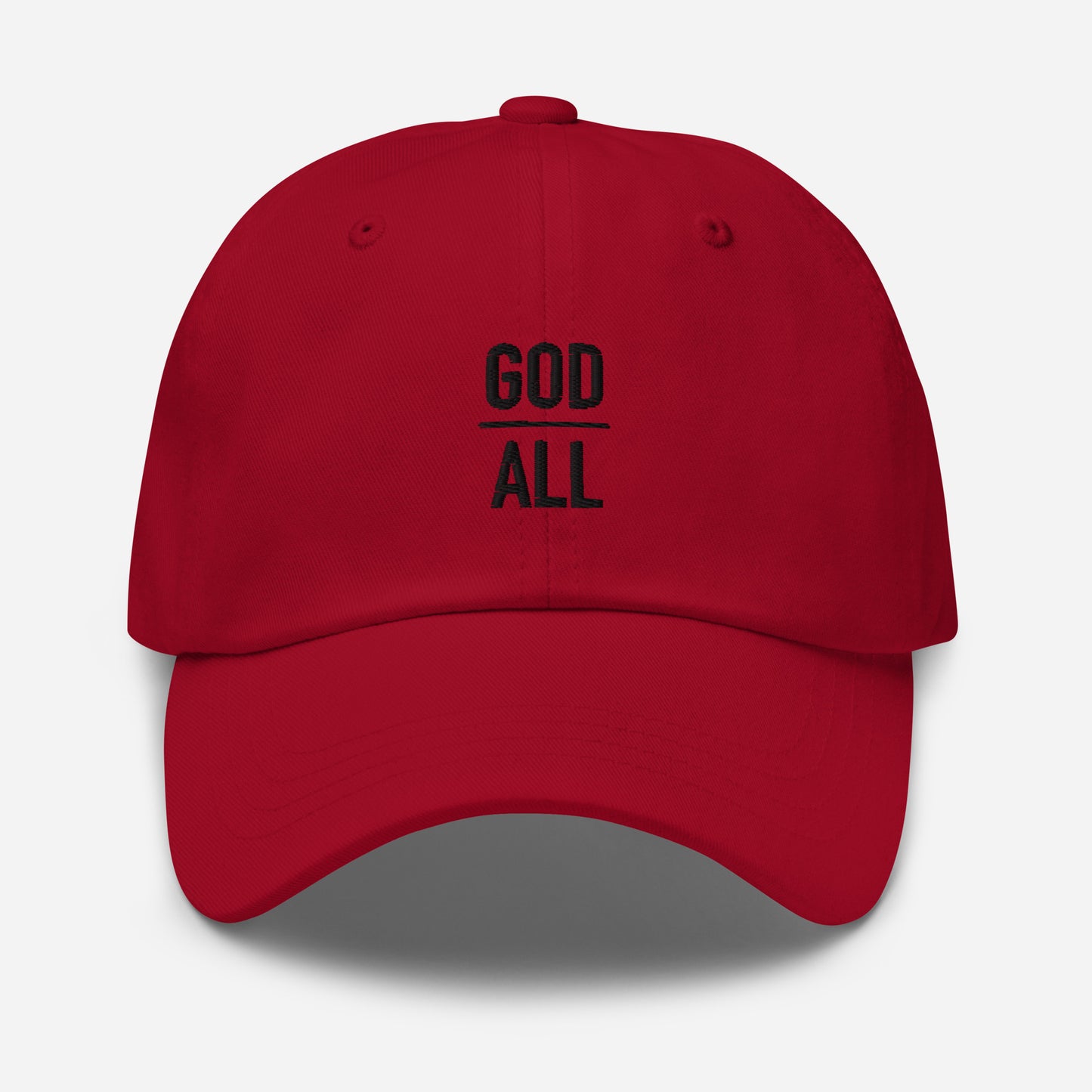 GOD ABOVE ALL DAD HAT