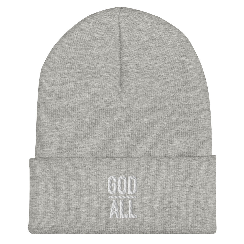 GOD ABOVE ALL BEANIE