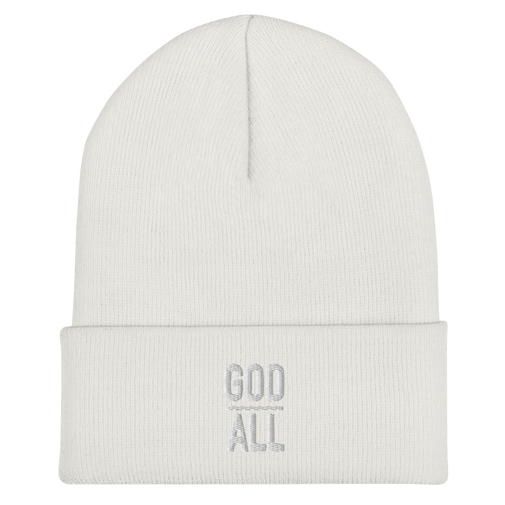 GOD ABOVE ALL BEANIE