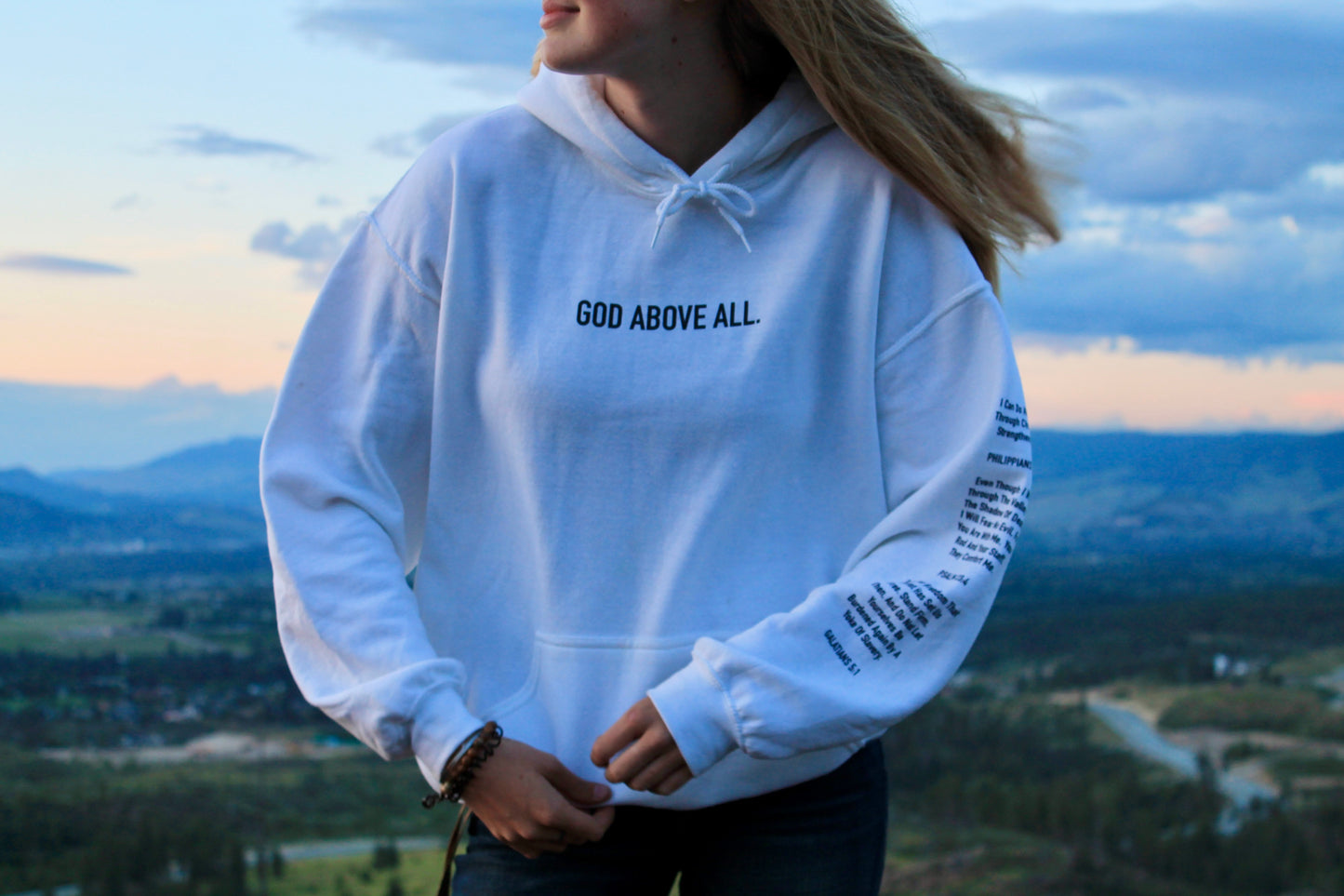 GOD ABOVE ALL HOODIE