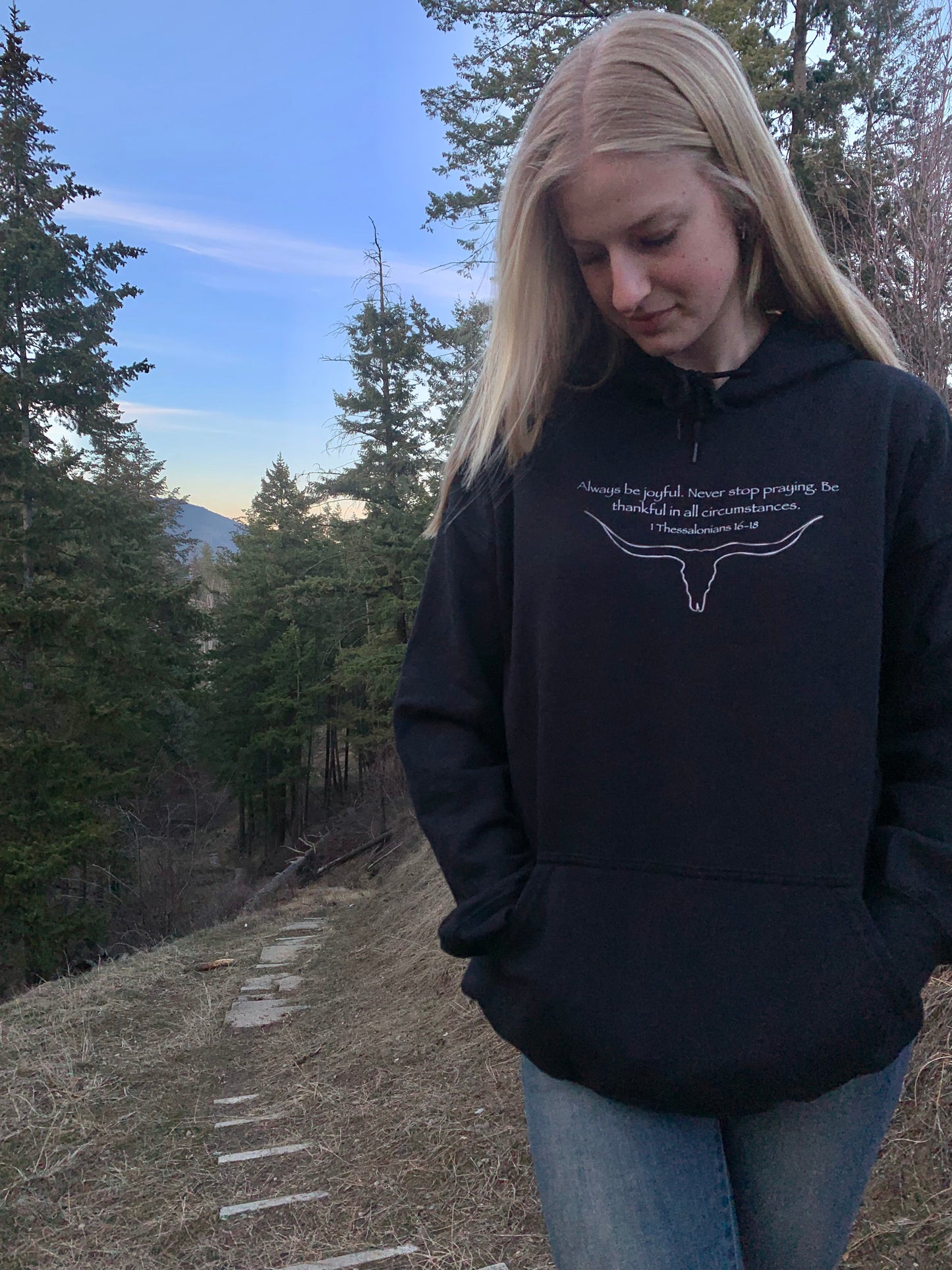 BEGIN EACH DAY WITH A GRATEFUL HEART HOODIE