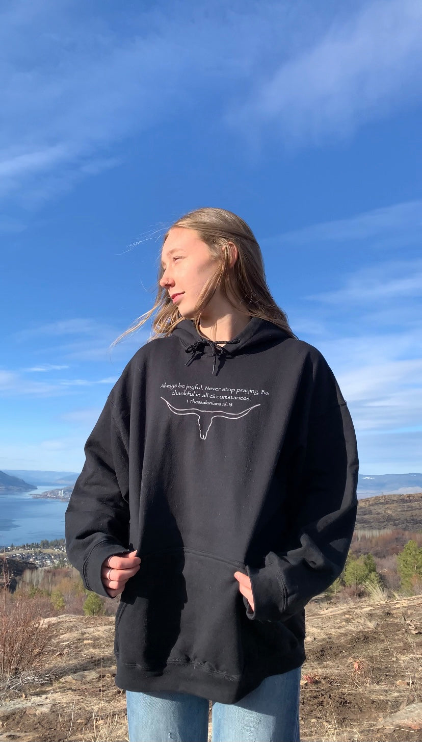 BEGIN EACH DAY WITH A GRATEFUL HEART HOODIE