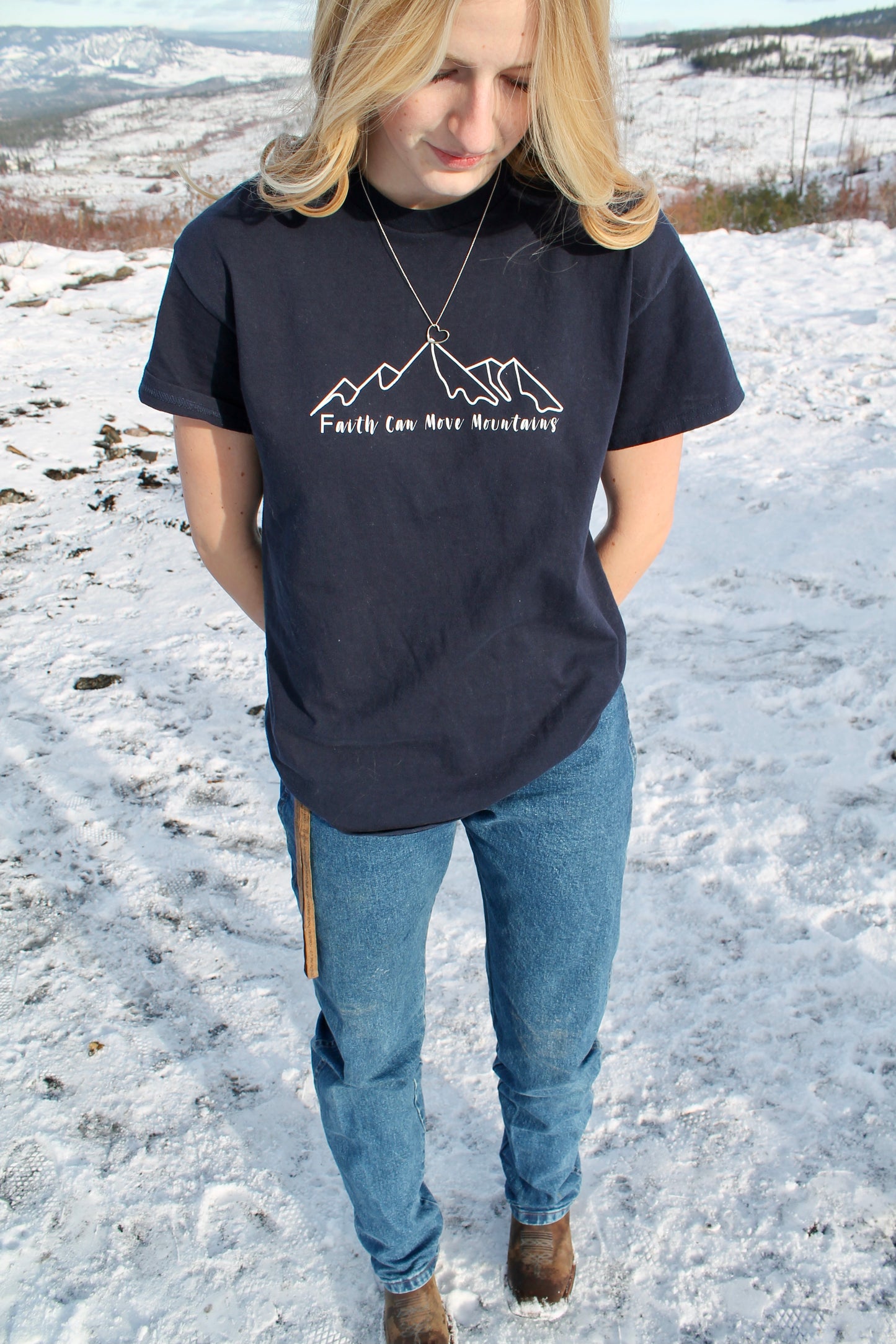 FAITH CAN MOVE MOUNTAINS TEE