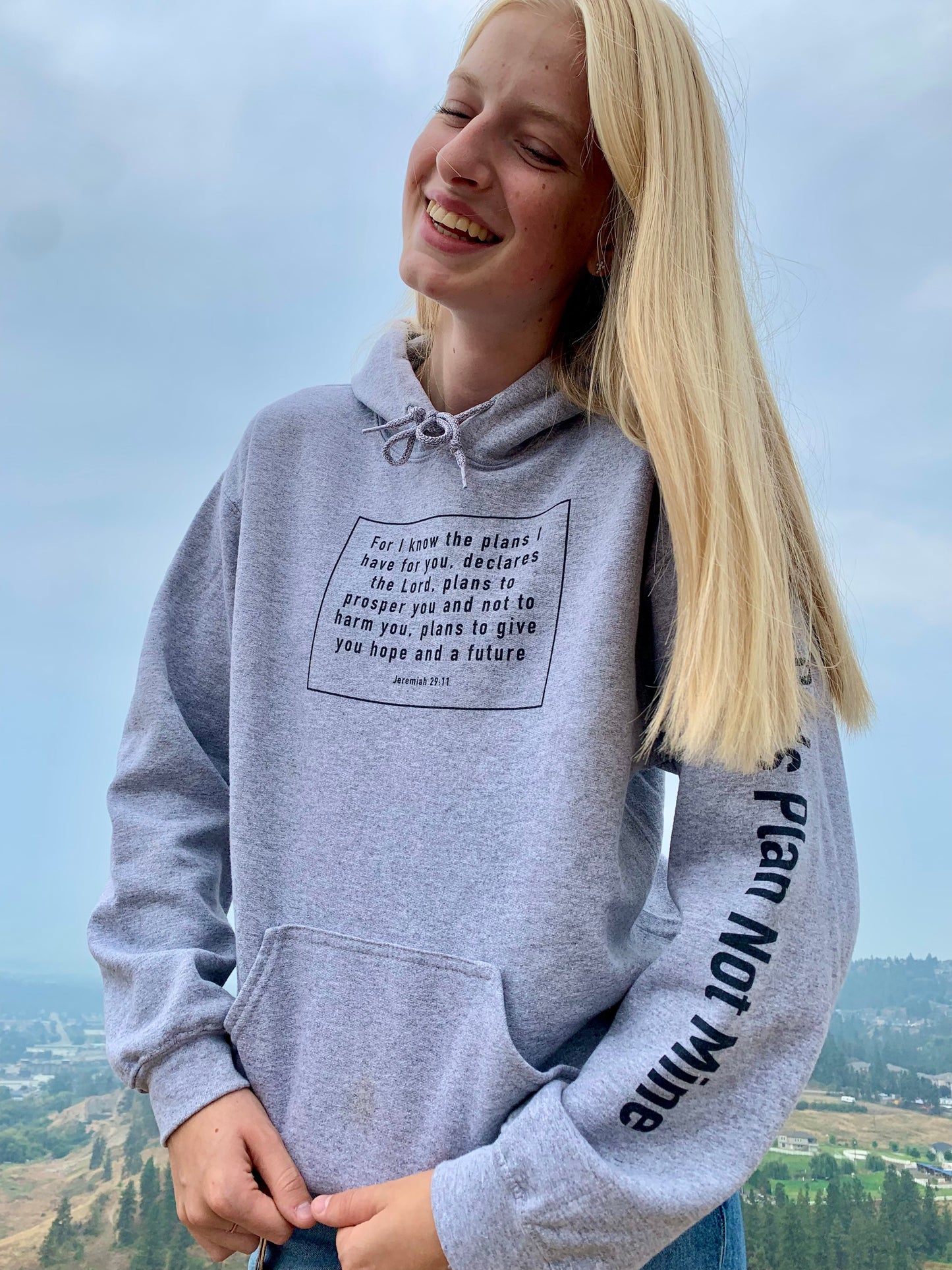 GODS PLAN NOT MINE HOODIE