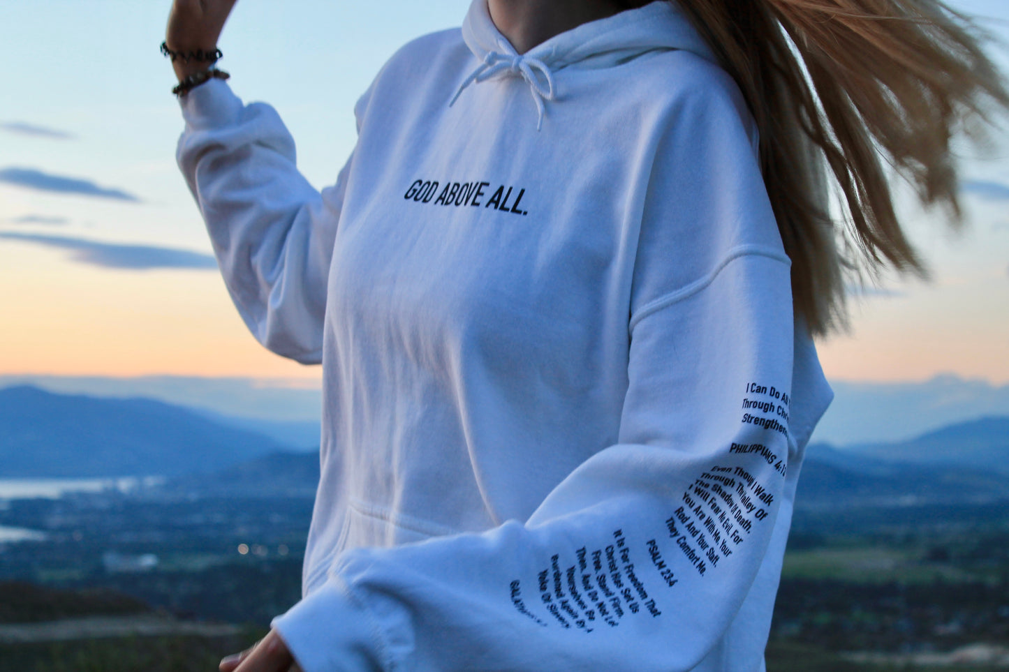 GOD ABOVE ALL HOODIE