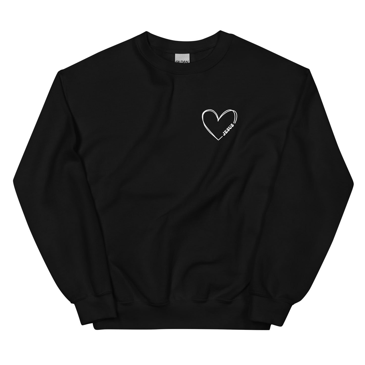 HE SATISFIES THE HEART CREWNECK