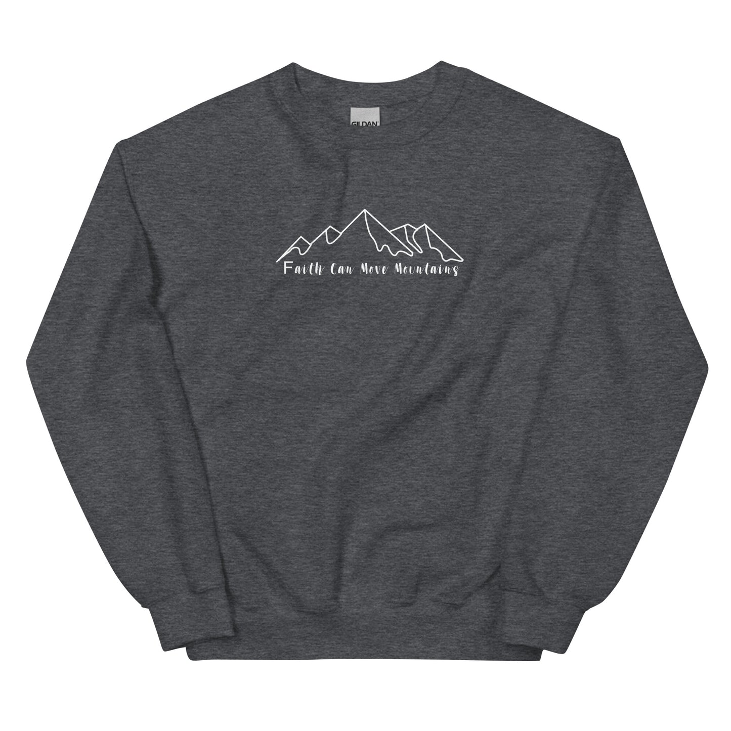 FAITH CAN MOVE MOUNTAINS CREWNECK