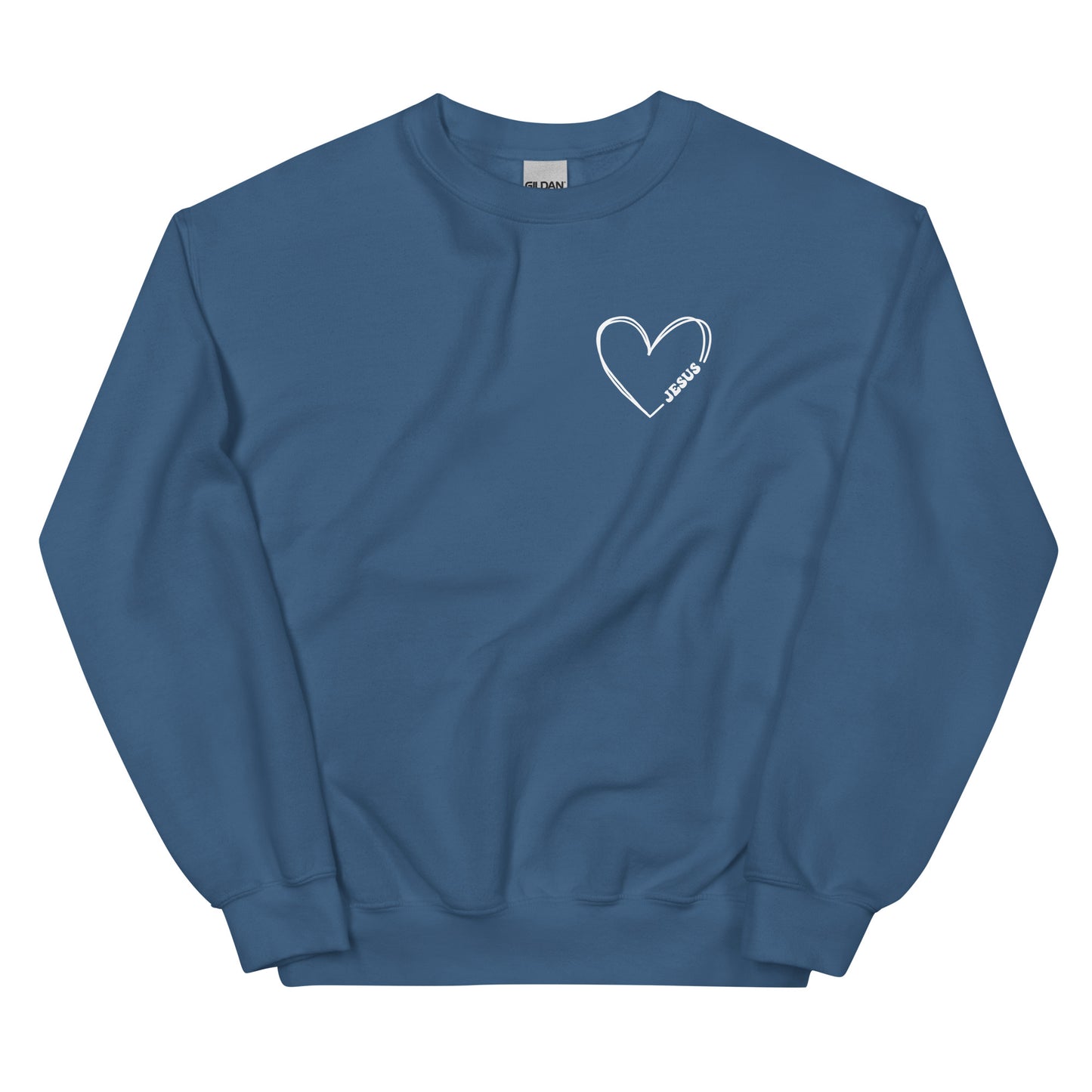 HE SATISFIES THE HEART CREWNECK