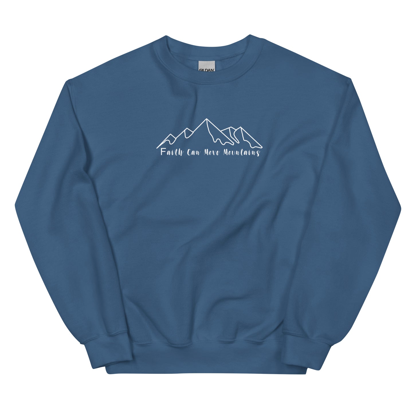 FAITH CAN MOVE MOUNTAINS CREWNECK