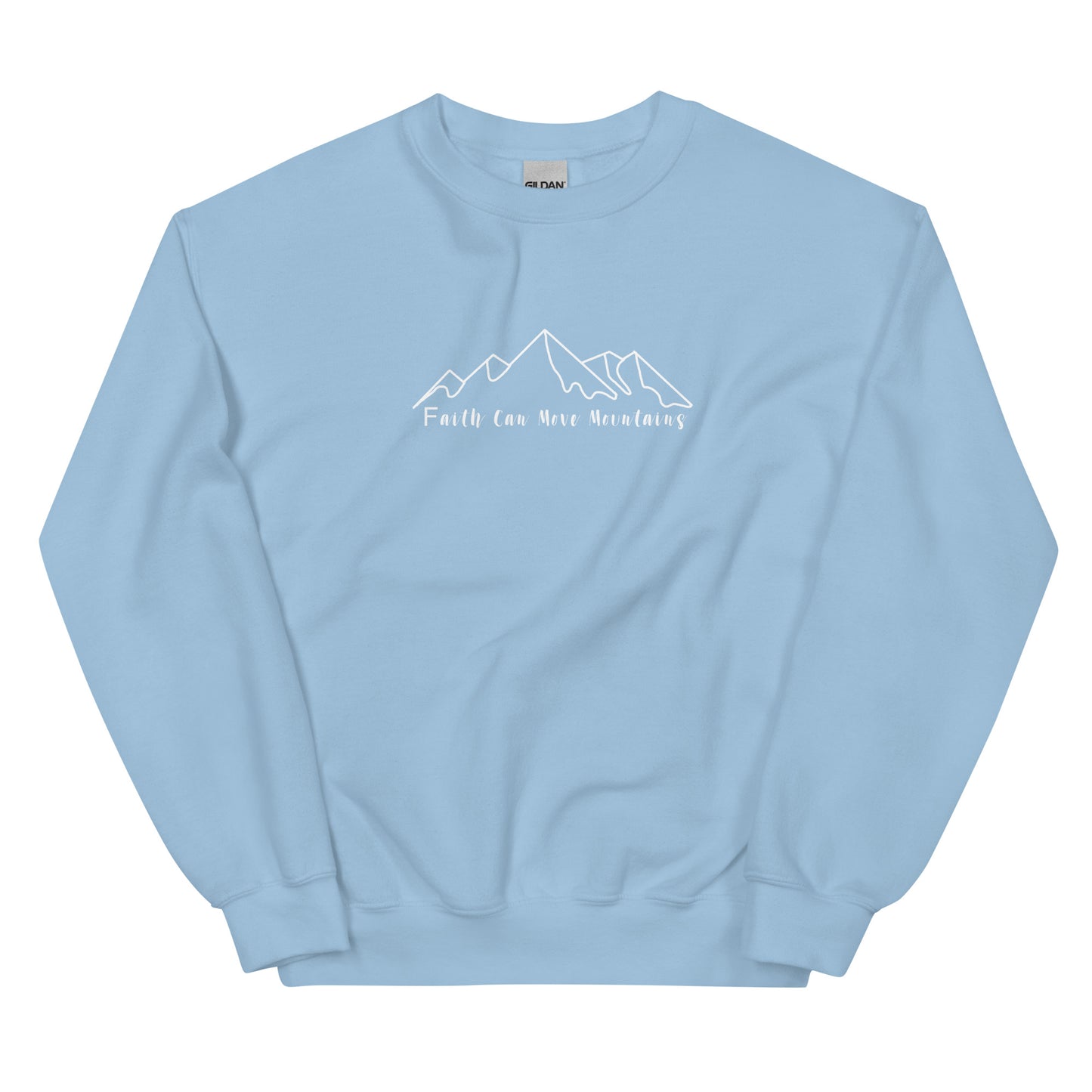 FAITH CAN MOVE MOUNTAINS CREWNECK