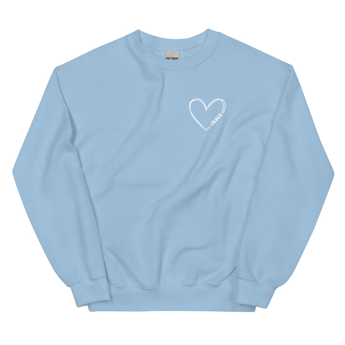 HE SATISFIES THE HEART CREWNECK