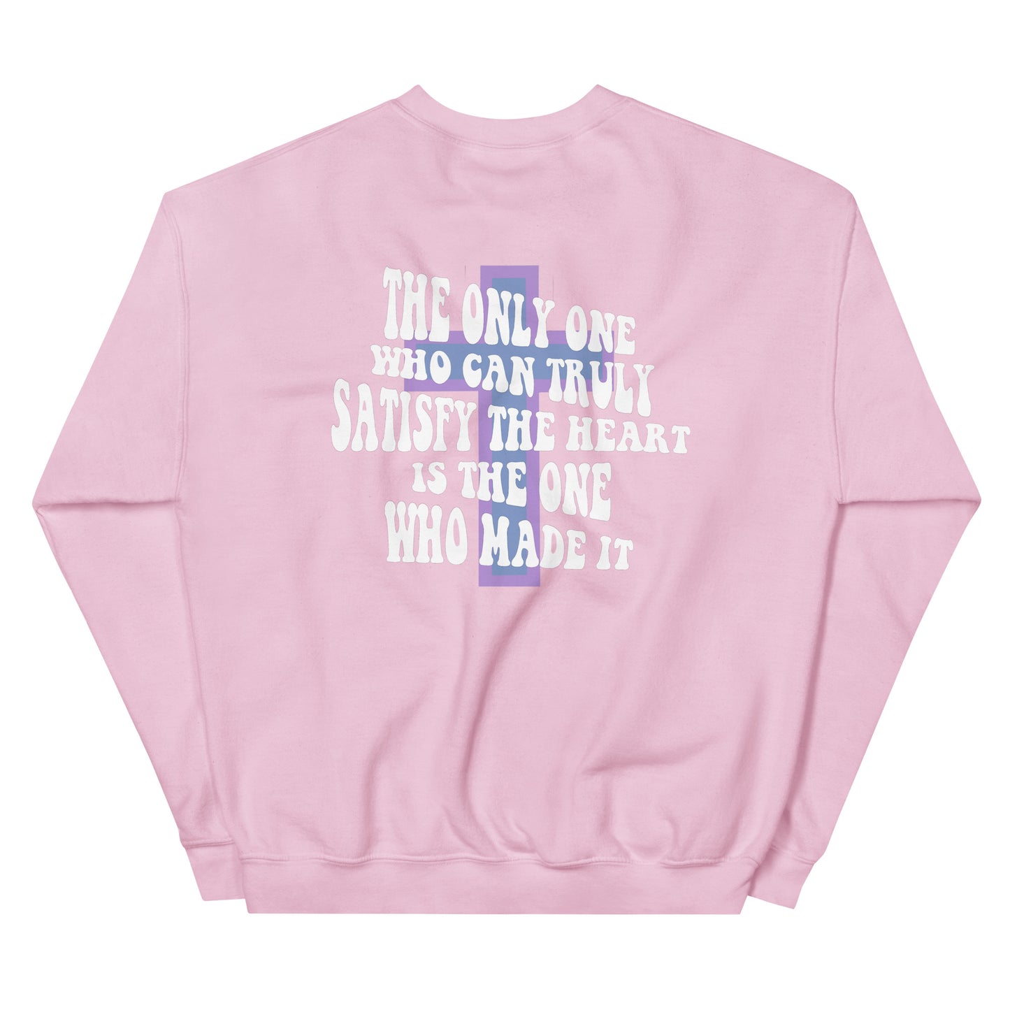 HE SATISFIES THE HEART CREWNECK