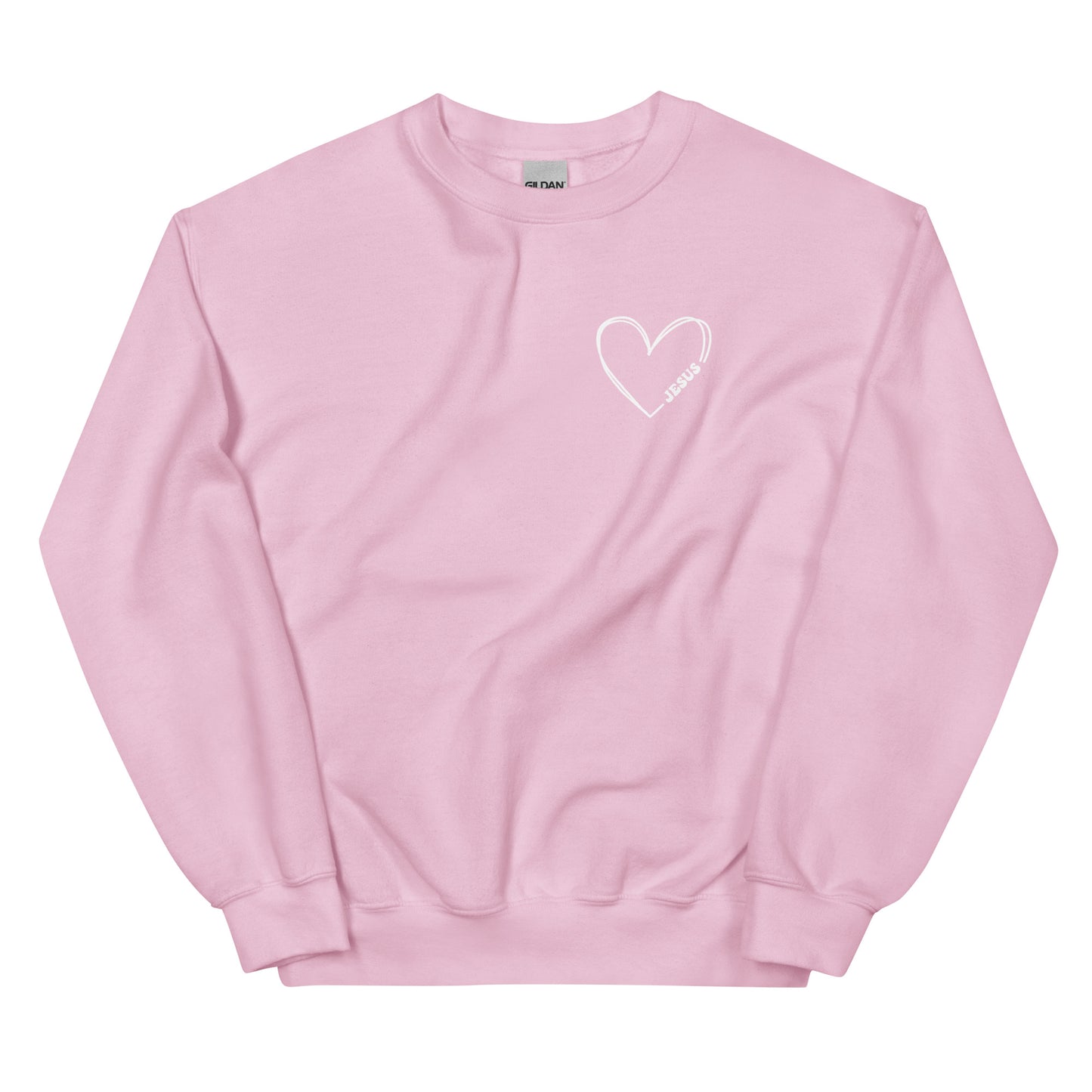 HE SATISFIES THE HEART CREWNECK