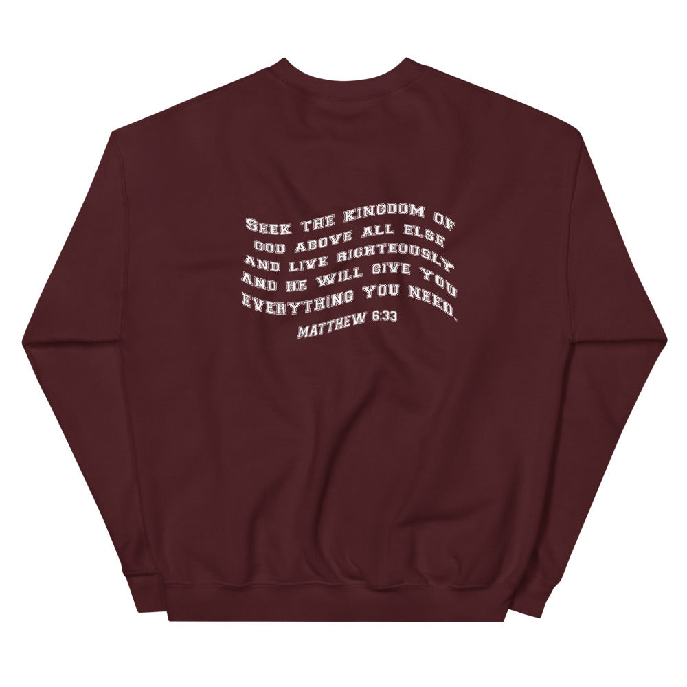 PUT GOD FIRST BRO CREWNECK