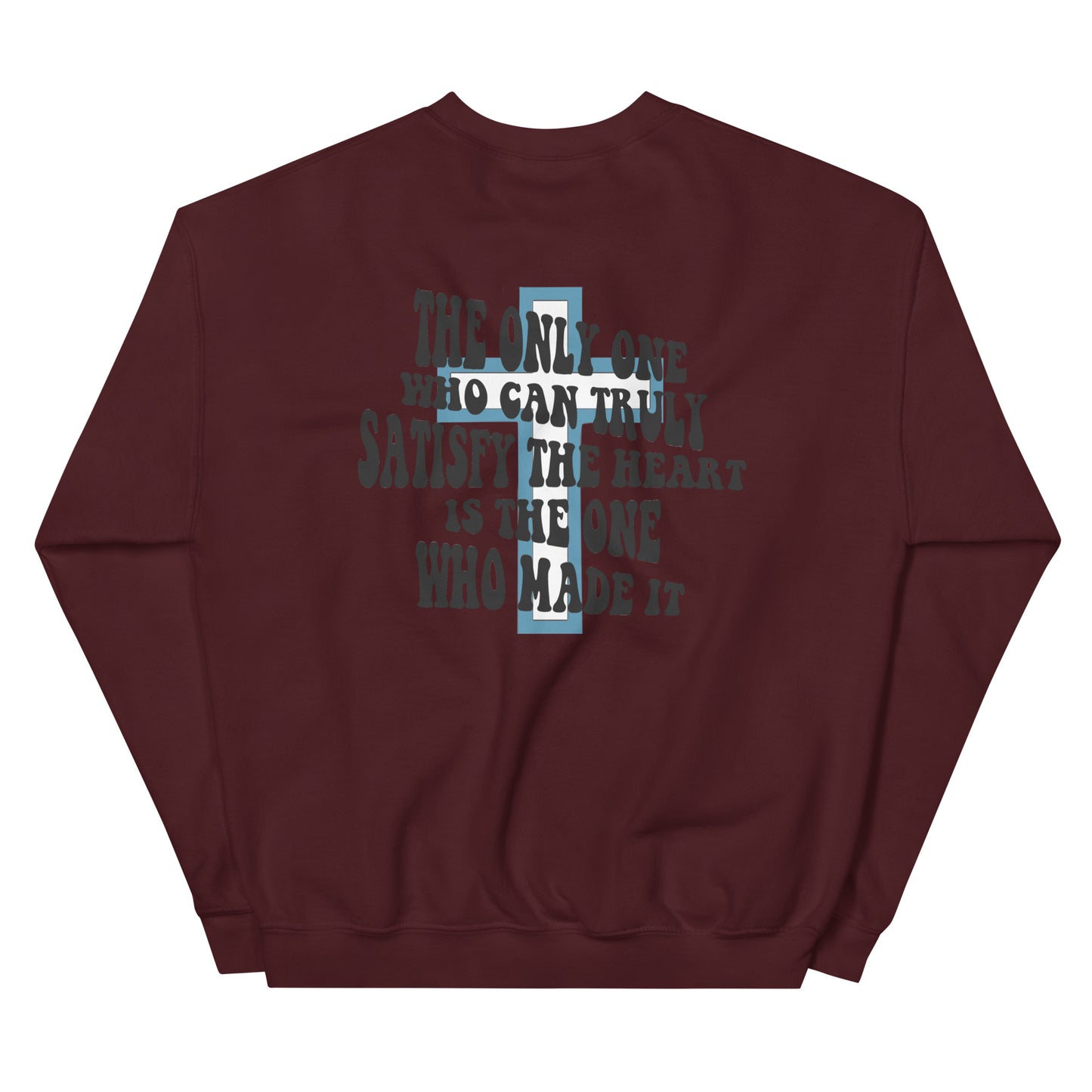 HE SATISFIES THE HEART CREWNECK