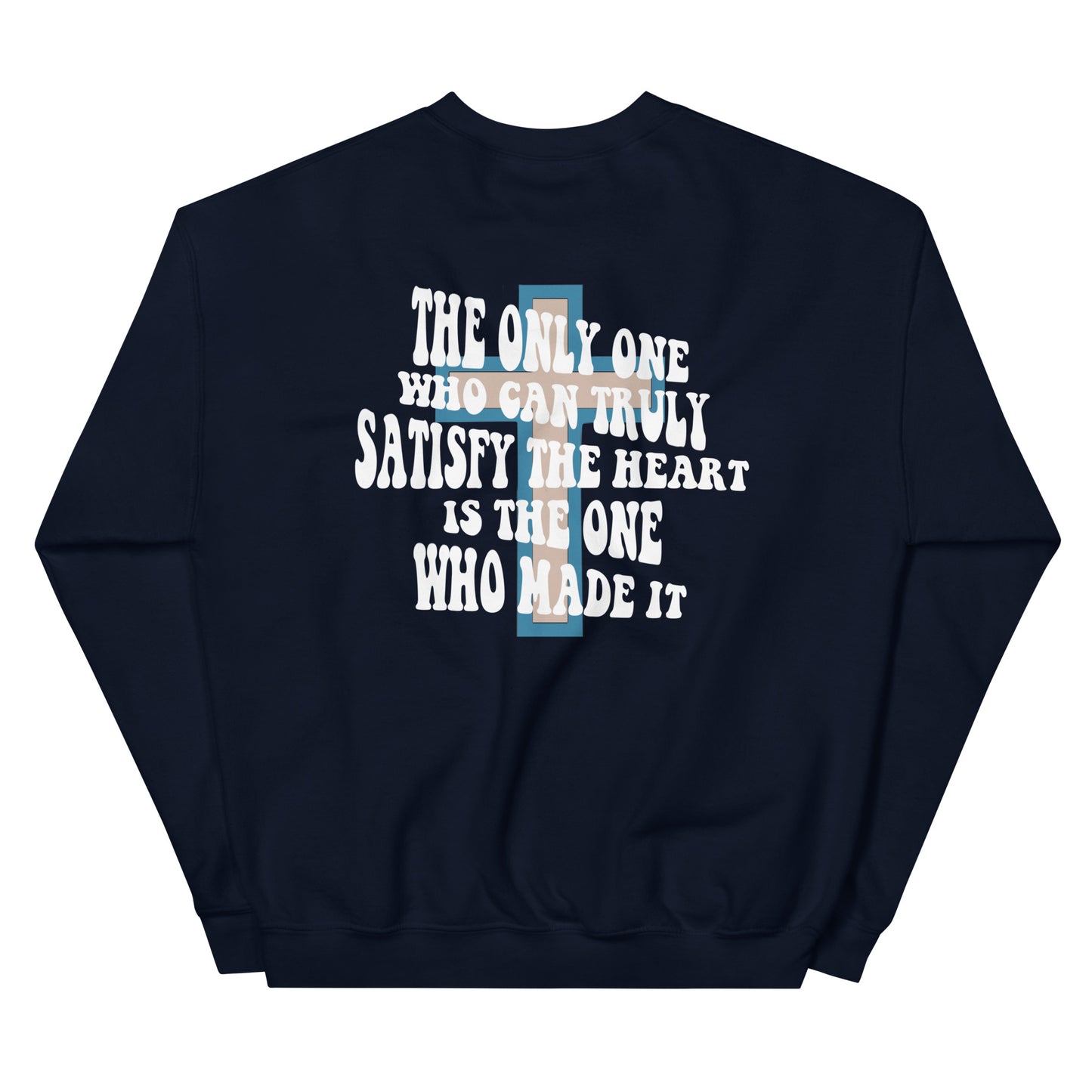 HE SATISFIES THE HEART CREWNECK