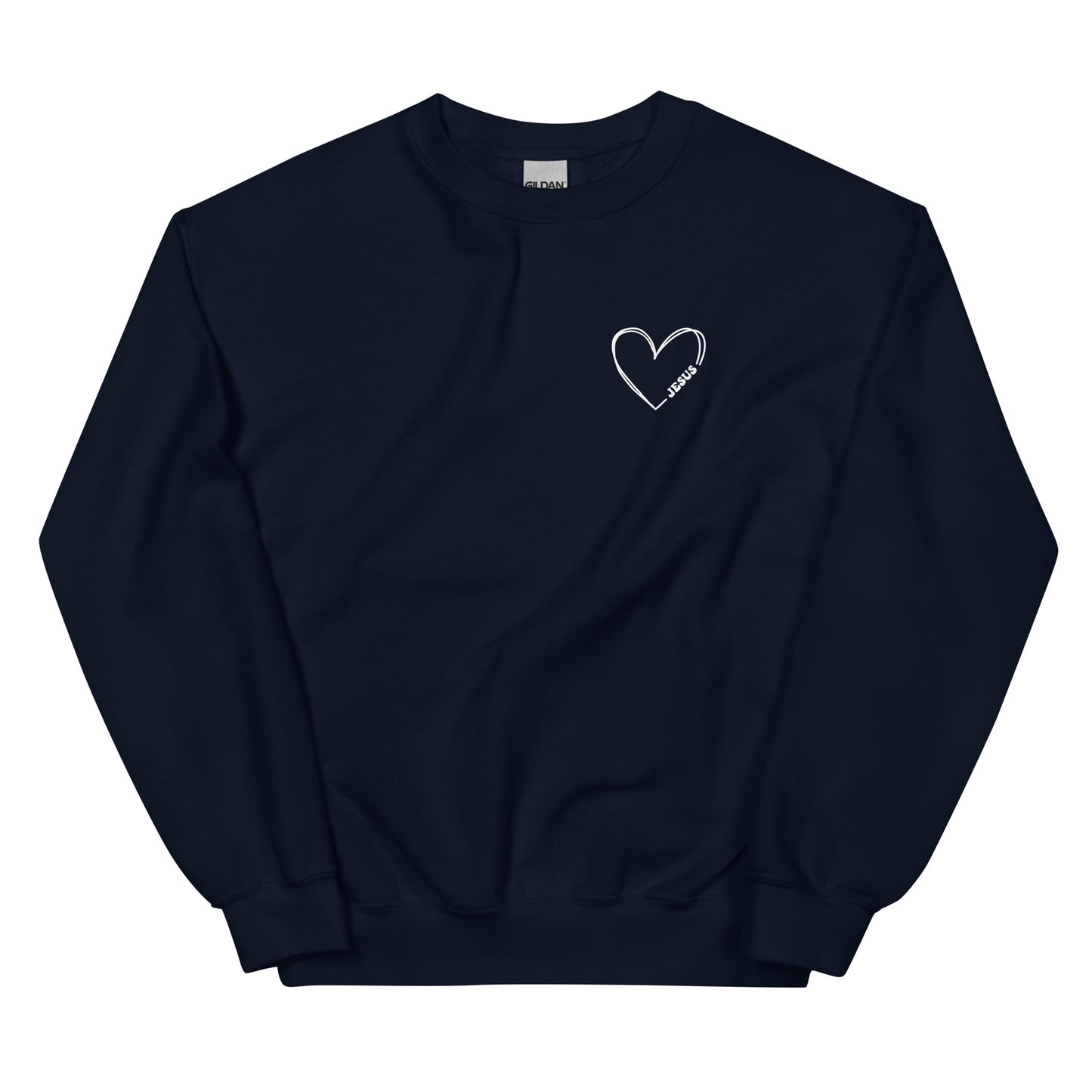 HE SATISFIES THE HEART CREWNECK