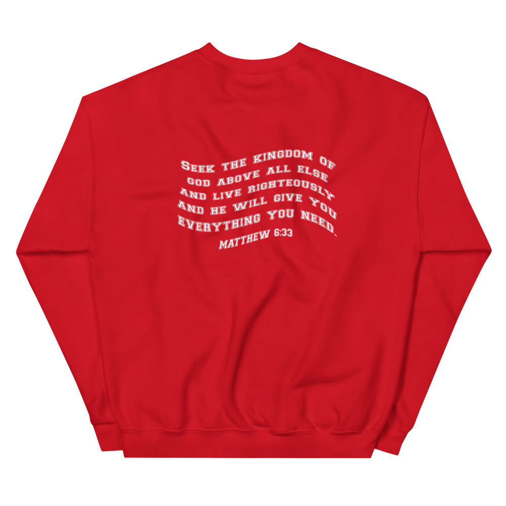 PUT GOD FIRST BRO CREWNECK