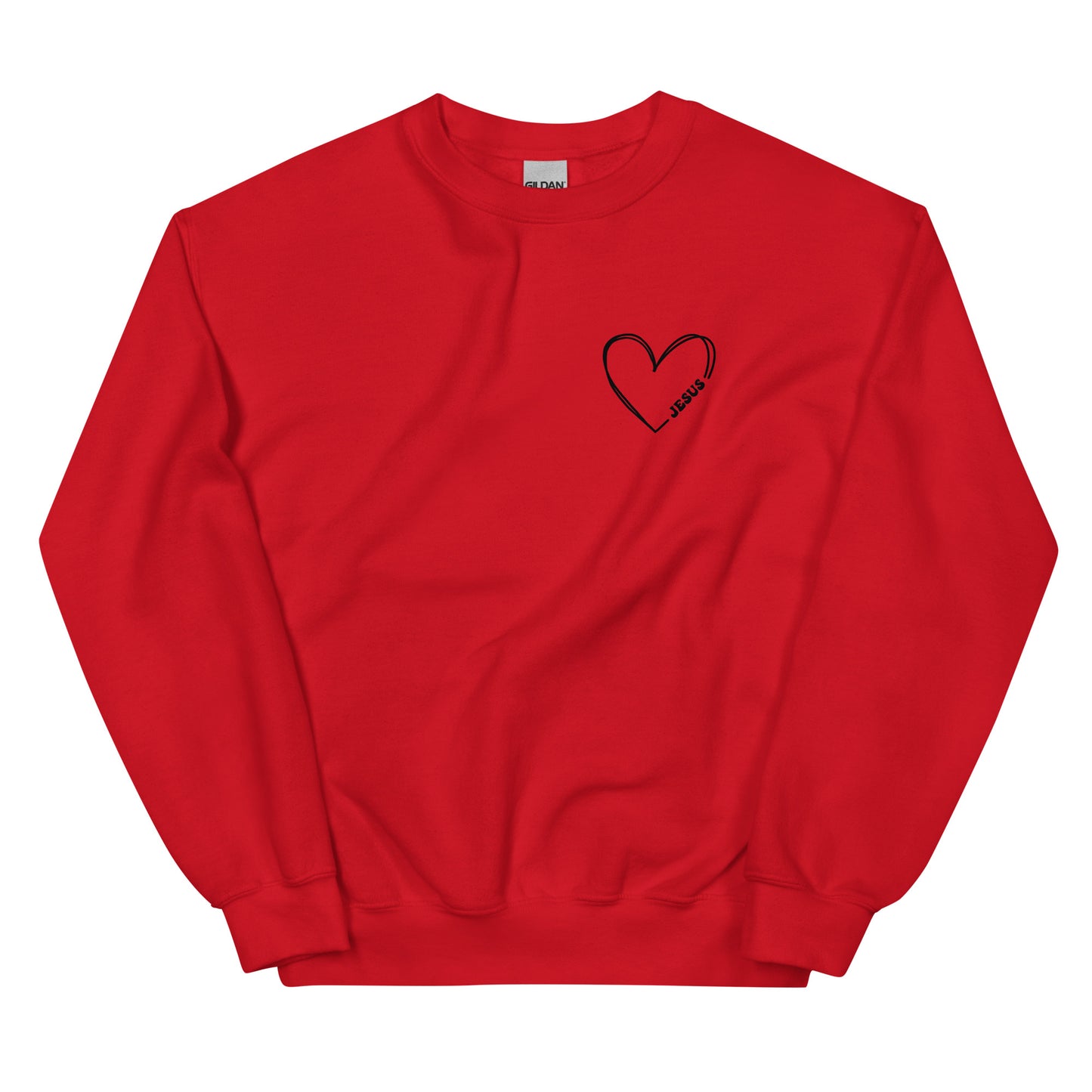 HE SATISFIES THE HEART CREWNECK