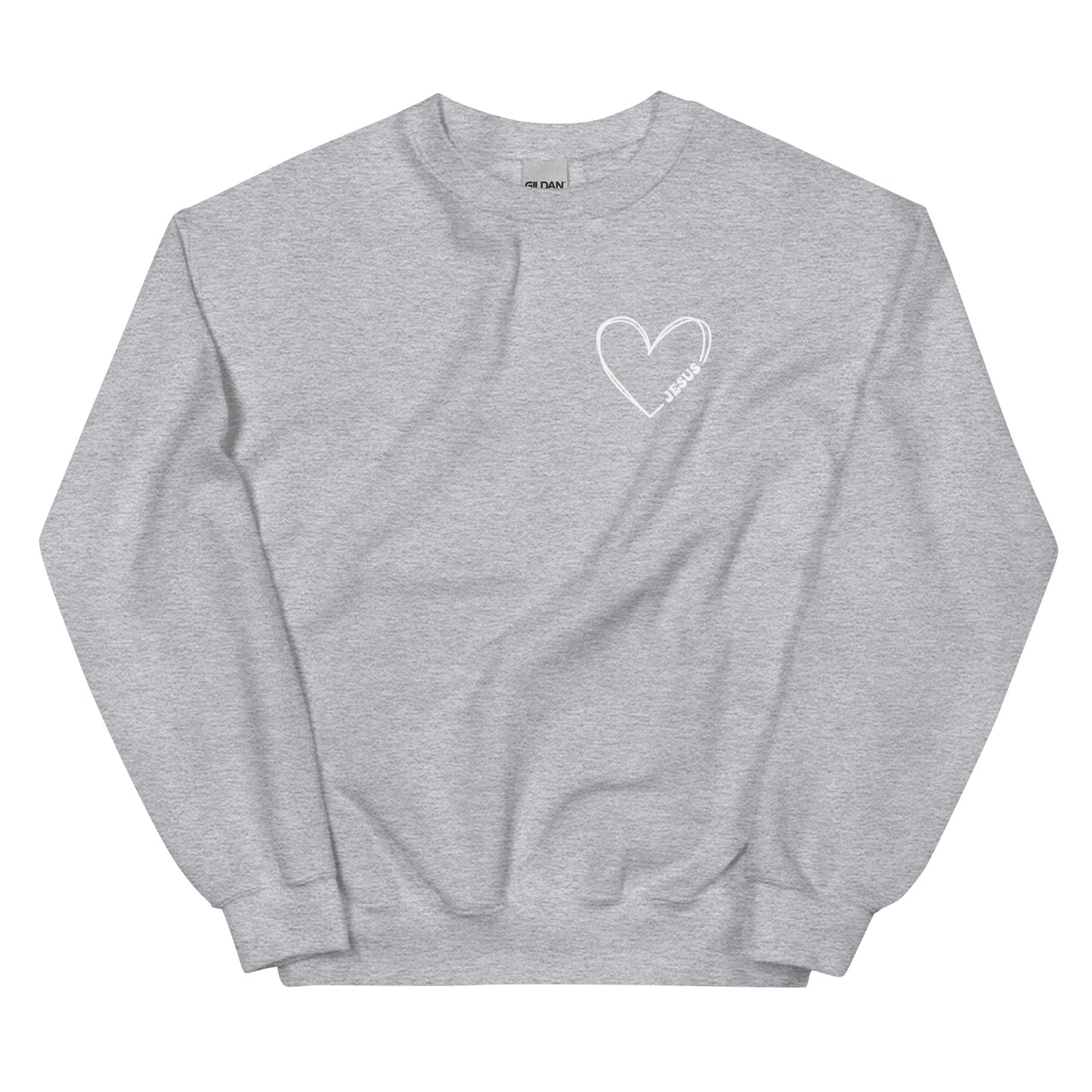 HE SATISFIES THE HEART CREWNECK