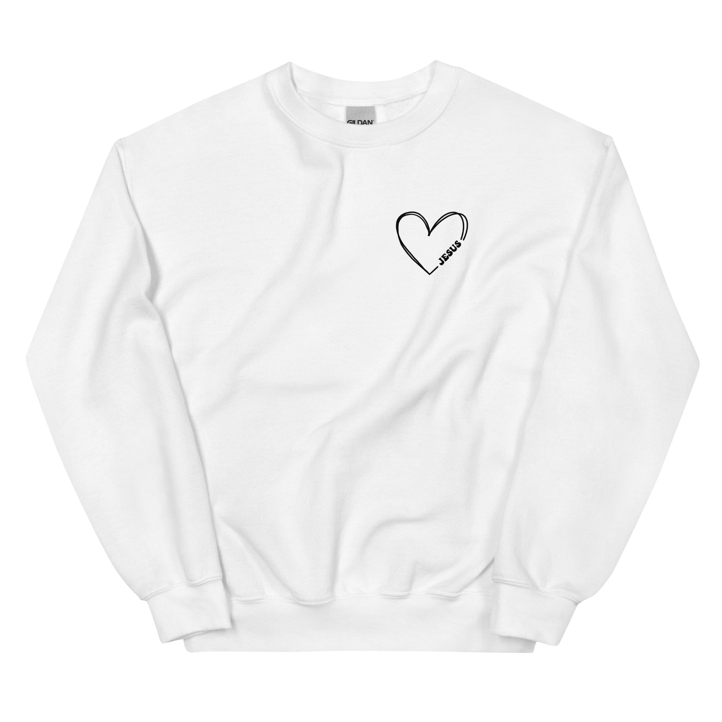 HE SATISFIES THE HEART CREWNECK