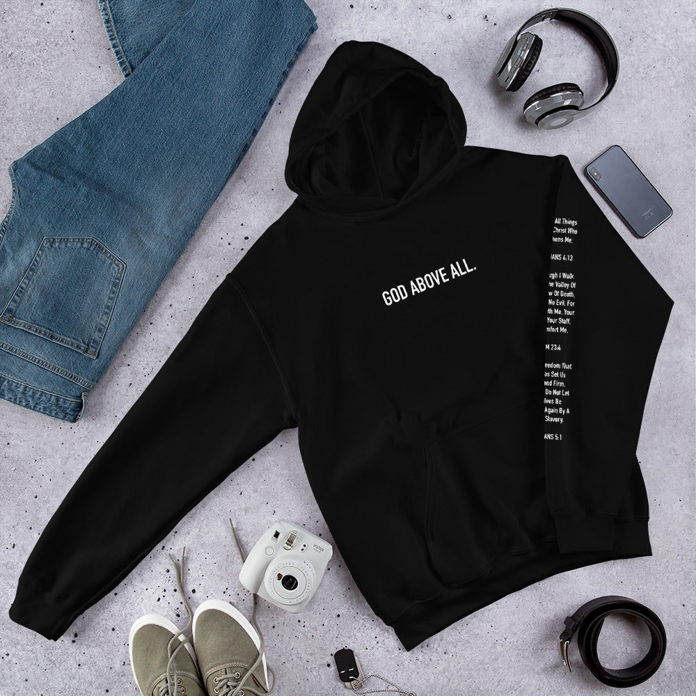 GOD ABOVE ALL HOODIE