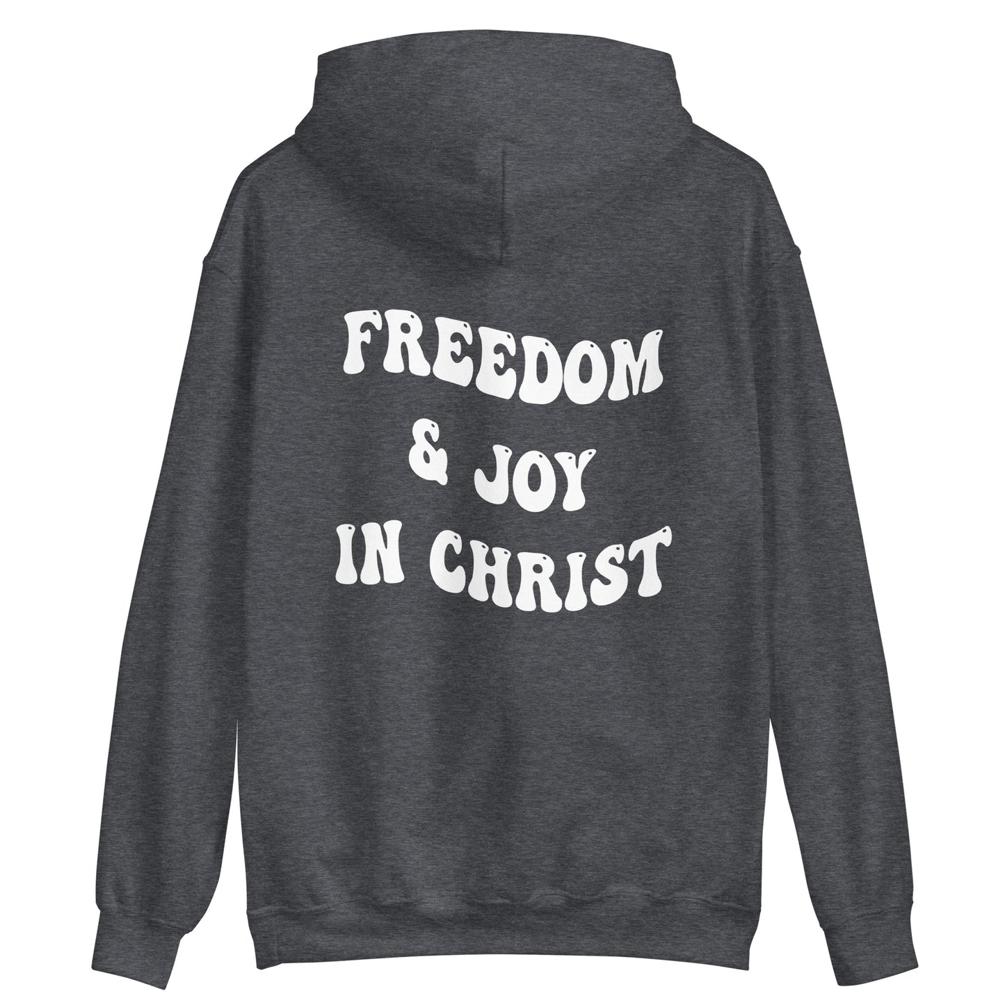 FREEDOM & JOY IN CHRIST HOODIE