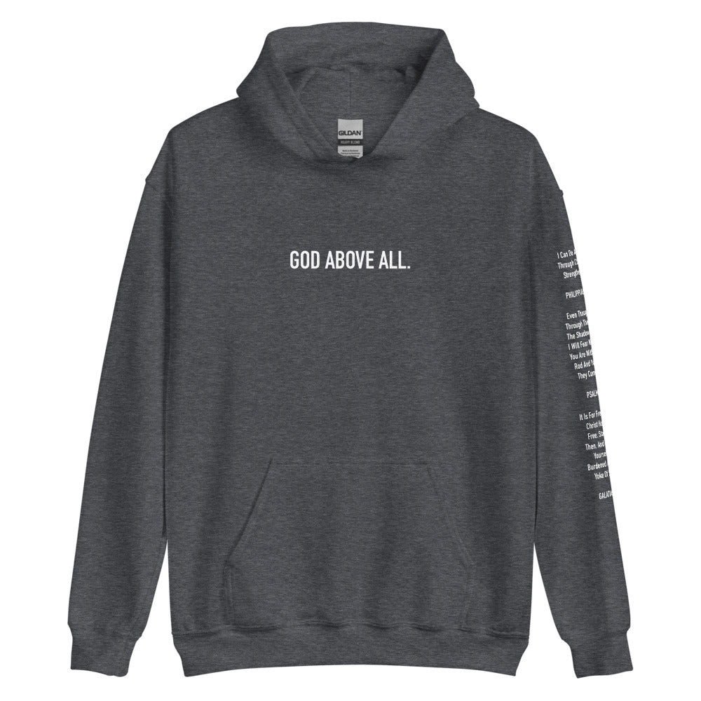 GOD ABOVE ALL HOODIE