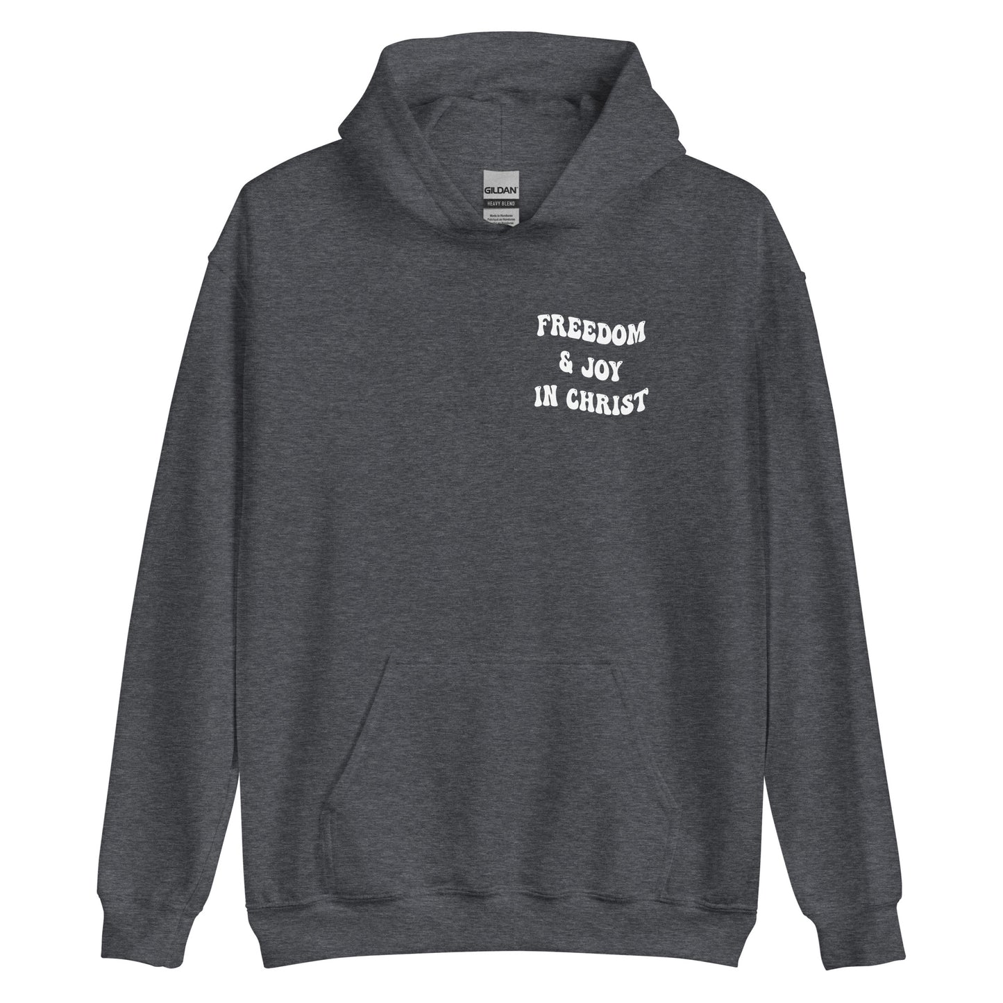 FREEDOM & JOY IN CHRIST HOODIE