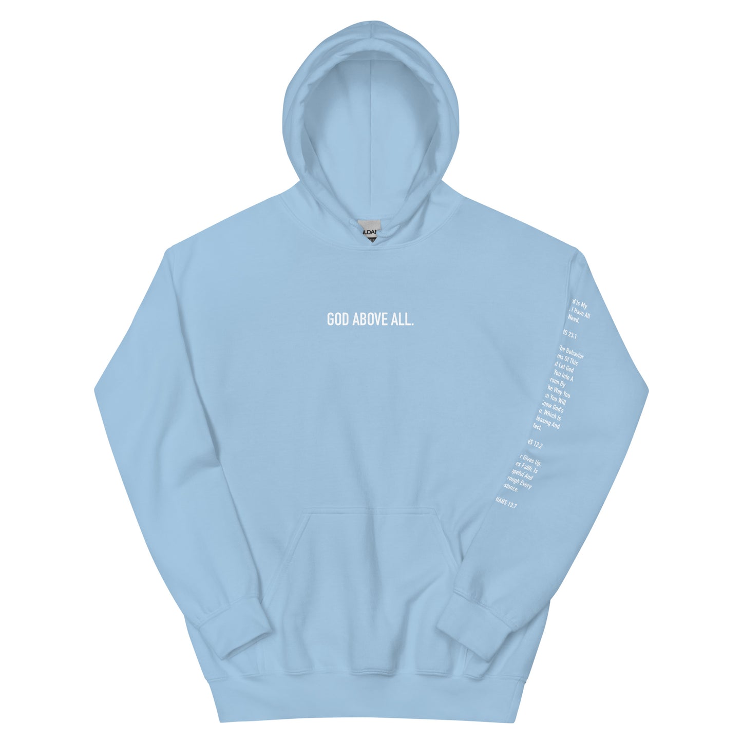 GOD ABOVE ALL HOODIE