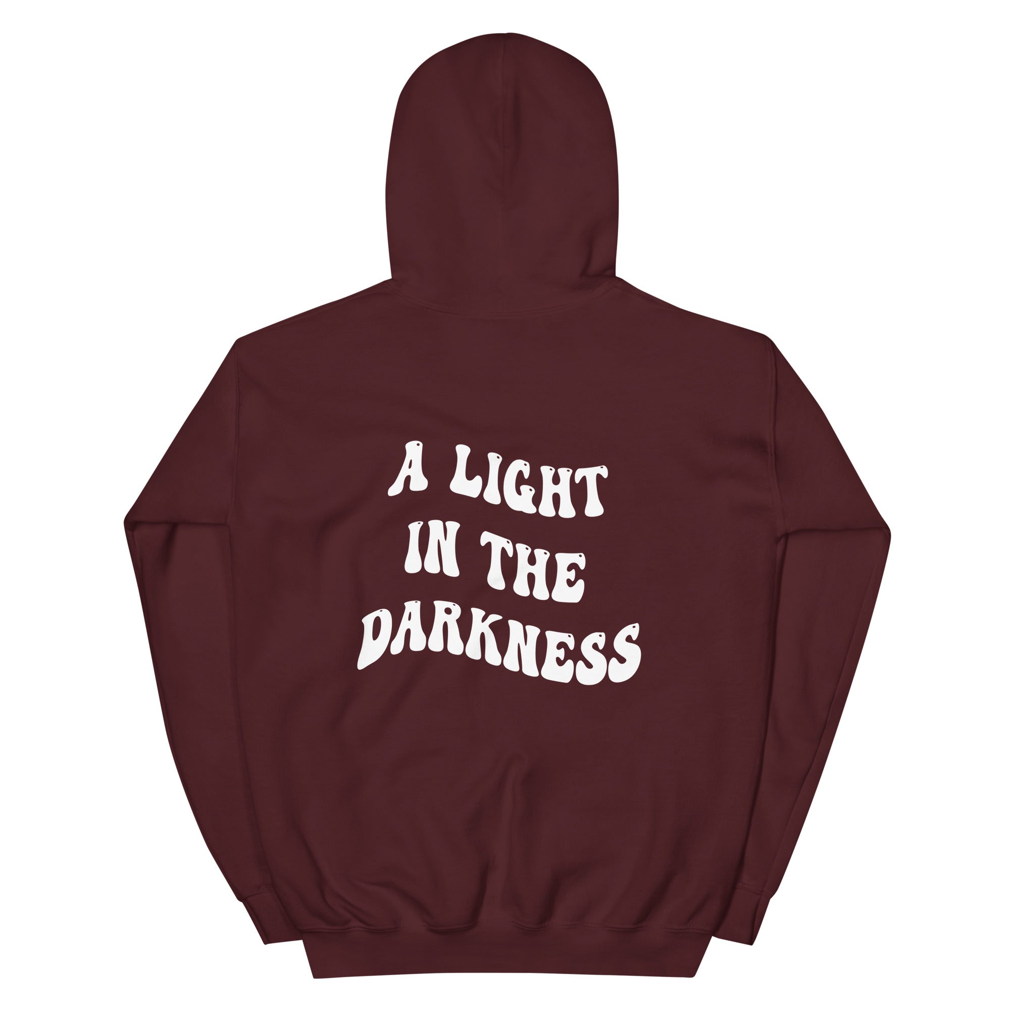 Light discount maroon hoodie