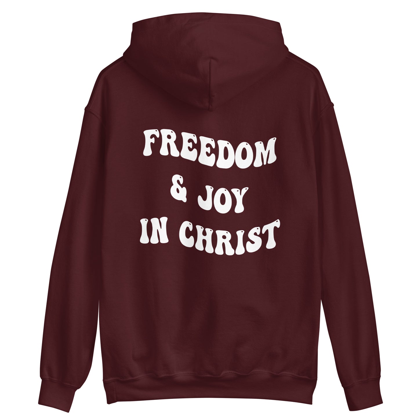 FREEDOM & JOY IN CHRIST HOODIE