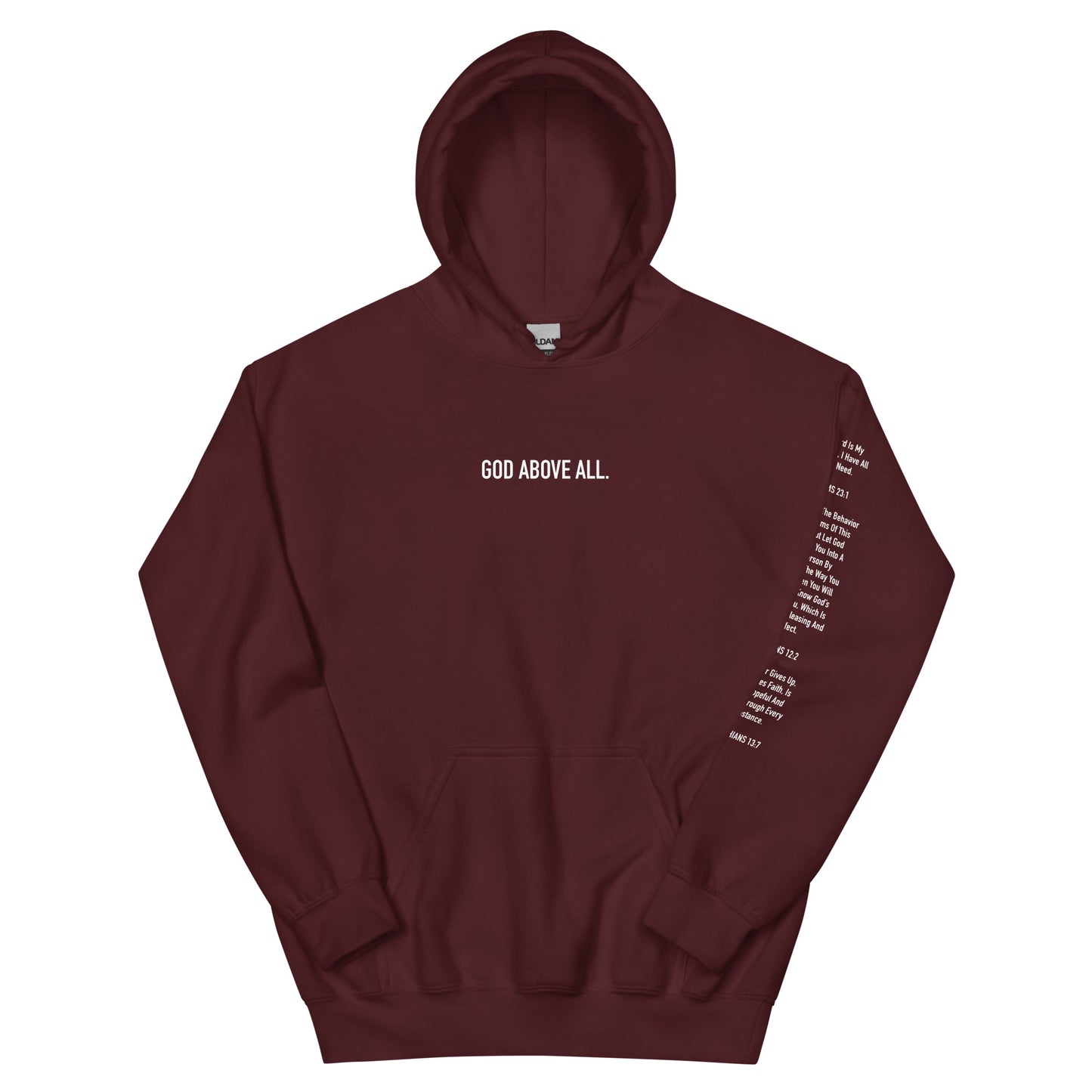 GOD ABOVE ALL HOODIE