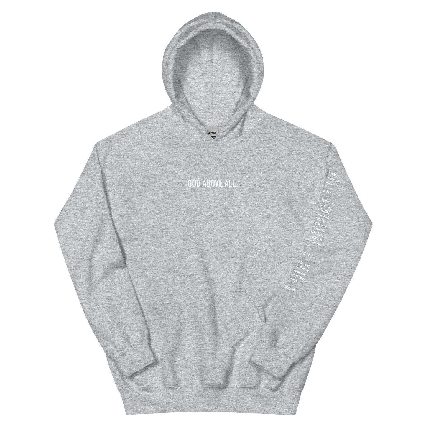 GOD ABOVE ALL HOODIE